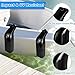 JYINCPED Low Freeboard Boat Fender, Boat Bumpers for Docking, Portable Boat Bumpers Fenders for Bass Boat/Ski Boat/Bay Boat/Jon Boat, Protect Top Gunwale and Side, 5