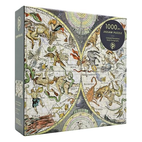 Puzzle Paperblanks Celestial Planisphere: rompecabezas de 1000 piezas de calidad premium.