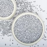 LOOIOOJ 5LB Grey Tumbled Decorative Gravel – 1/5 Inch Unpolished Natural Stones for Planters, Succulents, Vase Fillers, Fish Tanks, and Garden Paths