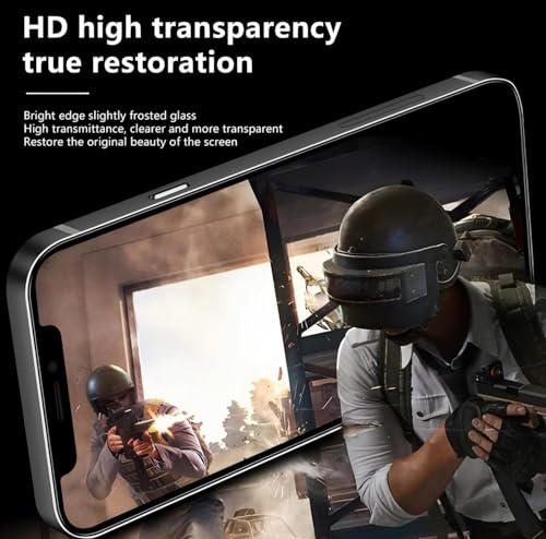 Image of Premium Tempered Glass for Vivo y35 (matte finish glass, Pack of 1) Full Screen Coverage gaming matte Screen Protector Guard (VIVO Y35)