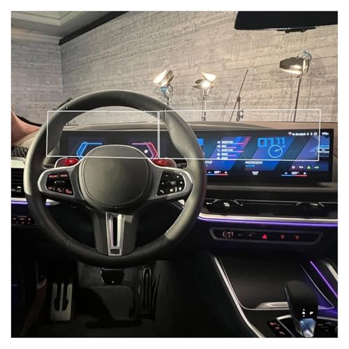 Film protecteur en verre trempé pour écran d'infodivertissement BMW XM