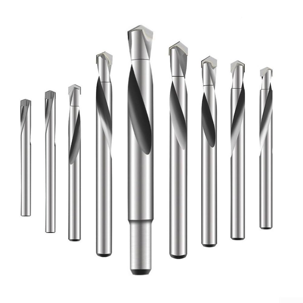 Carbide Drill Bit Set For Stainless Steel, Abrasive Steel & Cast Iron – For M35 High Speed Steel, 135° Point Angle, Hardened Alloy, 3 Mm To 12 Mm Diameter(12mm 2pcs)