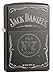 Produktbild Zippo 60002303 PL Jack Daniels Feuerzeug, Messing, Edelstahloptik, 1 x 3,5 x 5,5 cm