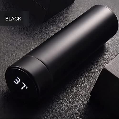 Jano | Tea Thermos | Tea Infuser Bottle | Coffee Thermos | Thermos With Strainer | Smart Thermos | Thermos With Temperature Display | Coffee Bottle | Hot Thermos For Tea | 17Oz/500Ml #TOP4