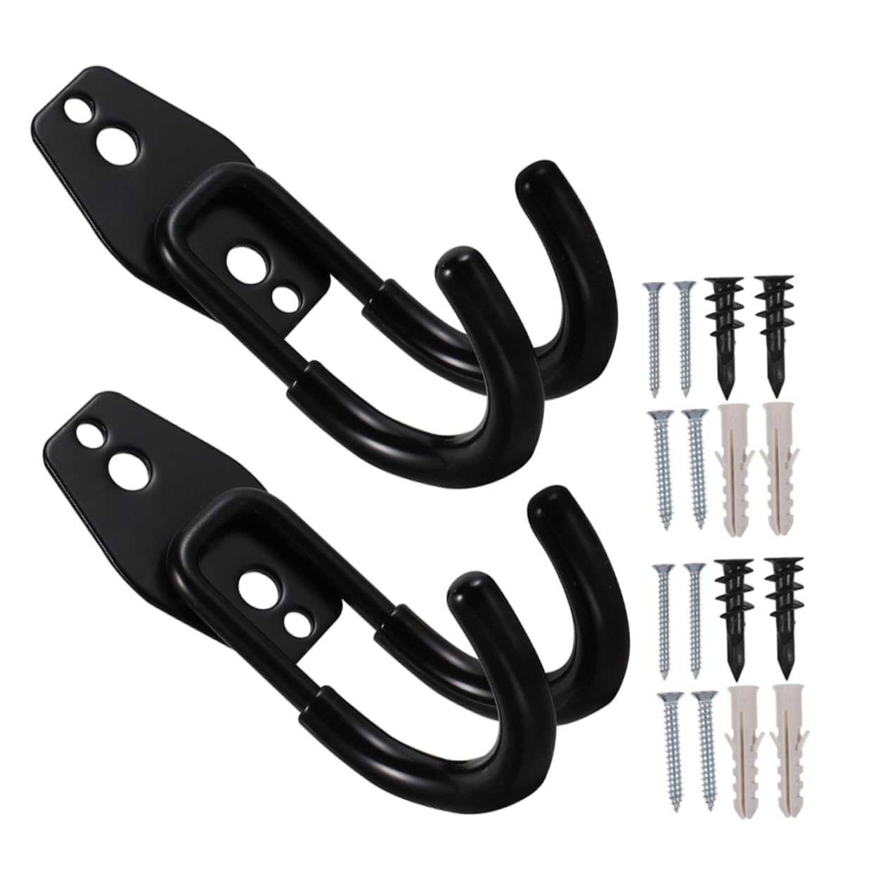 UPKOCH 5 Set Per Da Inossidabile Gancio Per Organizzazione Flessibile Per Cortili E Resistente E Design Multifunzionale 2 Pezzi*5