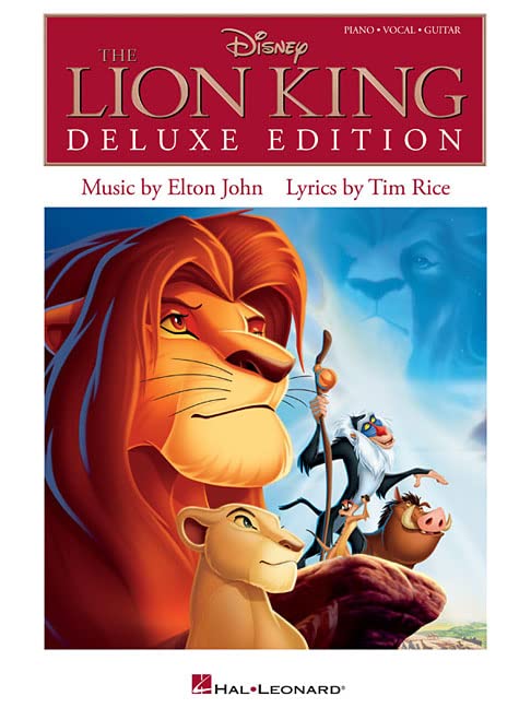 The Lion King - Deluxe Edition Piano, Vocal and Guitar Chords