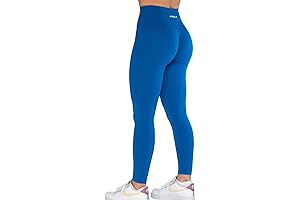Seamless Scrunch Leggings in Honolulu Blue: Elevate Your Workout Wardrobe with Style and Comfort
