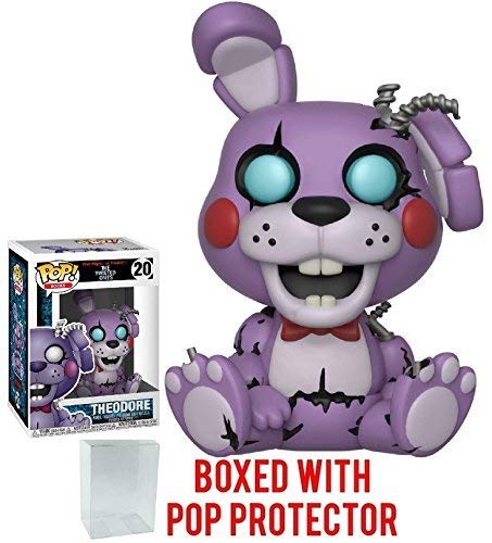 Funko Pop! Books: Five Nights at Freddy's The Twisted Ones - Twisted Theodore Vinyl Figure (Bundled with Pop Box Protector Case)