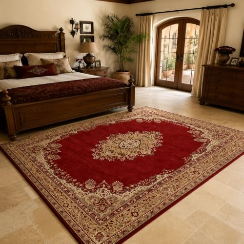 Tapis protection du sol pour bureau et cuisine beige 100x160