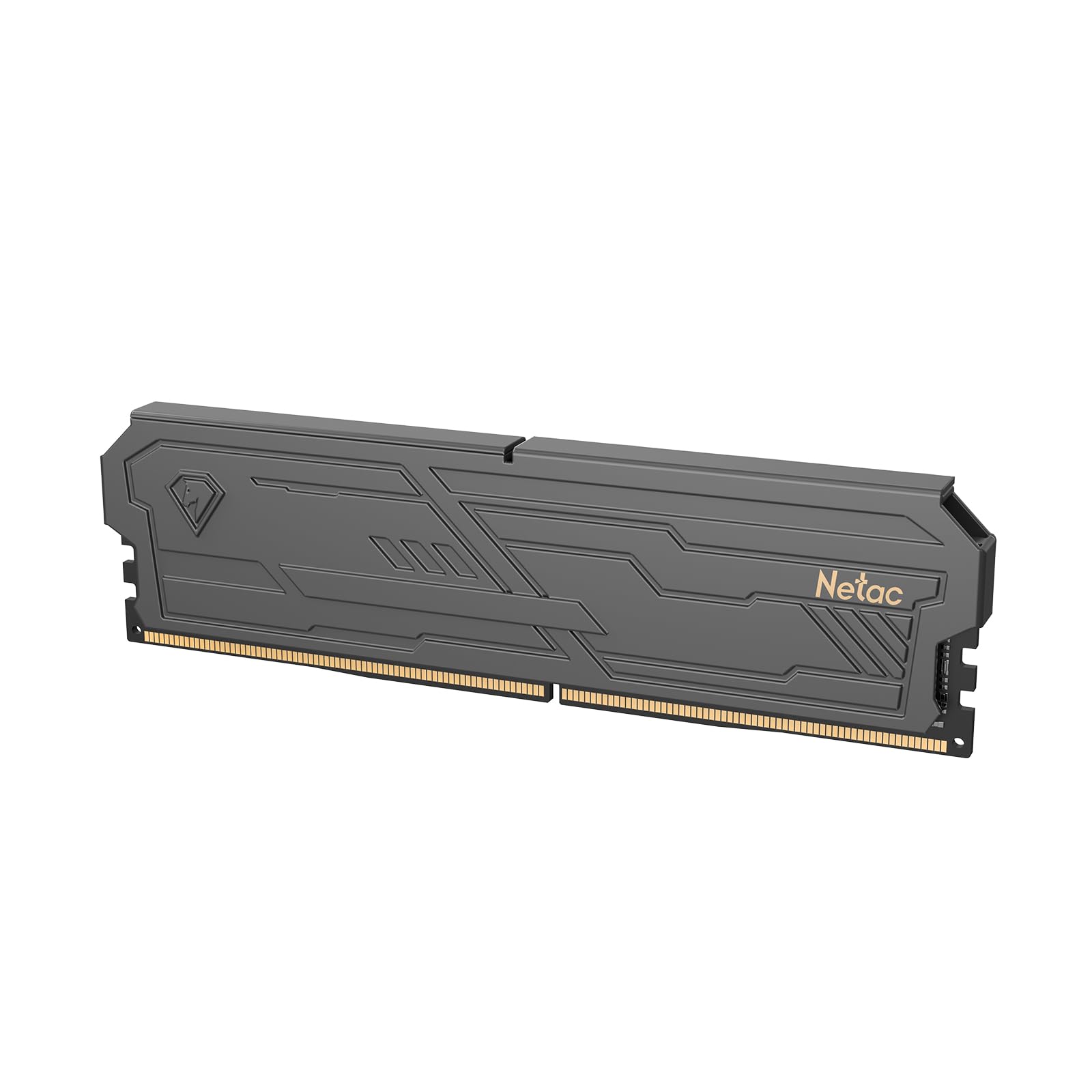 Netac DDR4 8 Go 2666 MHz RAM de Bureau DDR4 CL19 mémoire de Jeu 8 Go avec réfrigérateur pour Jeu d'ordinateur Noir