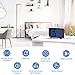 YISSVIC Despertador Digital Reloj Despertador con 6,5 Gran Pantalla LED Equipado con...