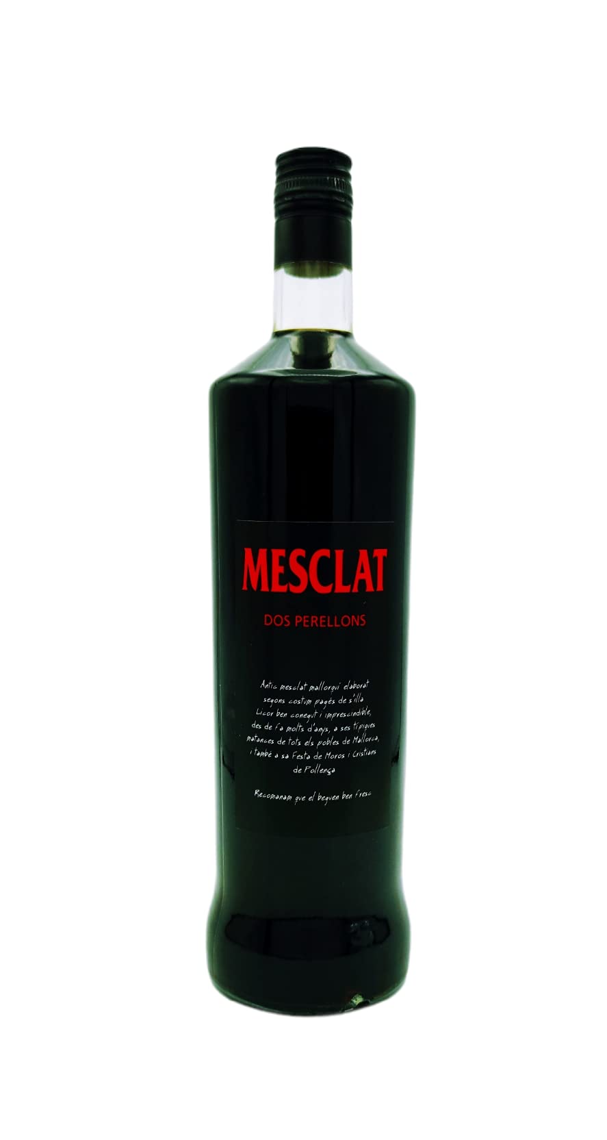 Dos Perellons - Traditioneller Mesclat Kräuterlikör aus Mallorca Spanien mit Anis + Palo (1 Liter)