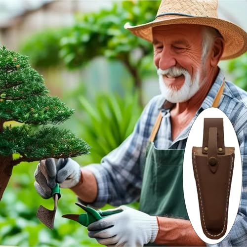 Leather Secateurs Holster - Leather Tool Belt Pouch, Garden Pruner Pouch, Gardening Scissor Holster, Pliers Belt Pouch, Leather Tool Pouch for Pliers Scissors Garden Knife Men's Tool Gift 7 Leather Secateurs Holster - Leather Tool Belt Pouch, Garden Pruner Pouch, Gardening Scissor Holster, Pliers Belt Pouch, Leather Tool Pouch for Pliers Scissors Garden Knife Men's Tool Gift - Image 7