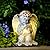 Solar Fairy Garden Decor for Outside Prayed Angel Sculptures Home Decoration, Solar Powered Angel Garden Statues for Outdoor Patio Yard Ornaments, Unique Gifts for Mom Grandma Wife