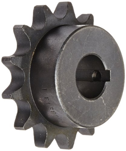 Martin Roller Chain Sprocket, Bored-to-Size, Type B Hub, Single Strand, 60 Chain Size, 0.75