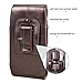 Cell Phone Holster for iPhone 14 Pro Max 15 Pro Max, kiwitatá Vertical PU Leather Phone Belt Clip Holder Carrying Case for iPhone 15 Plus 14 Plus iPhone 12 Pro Max Galaxy S22 Ultra S24 Plus