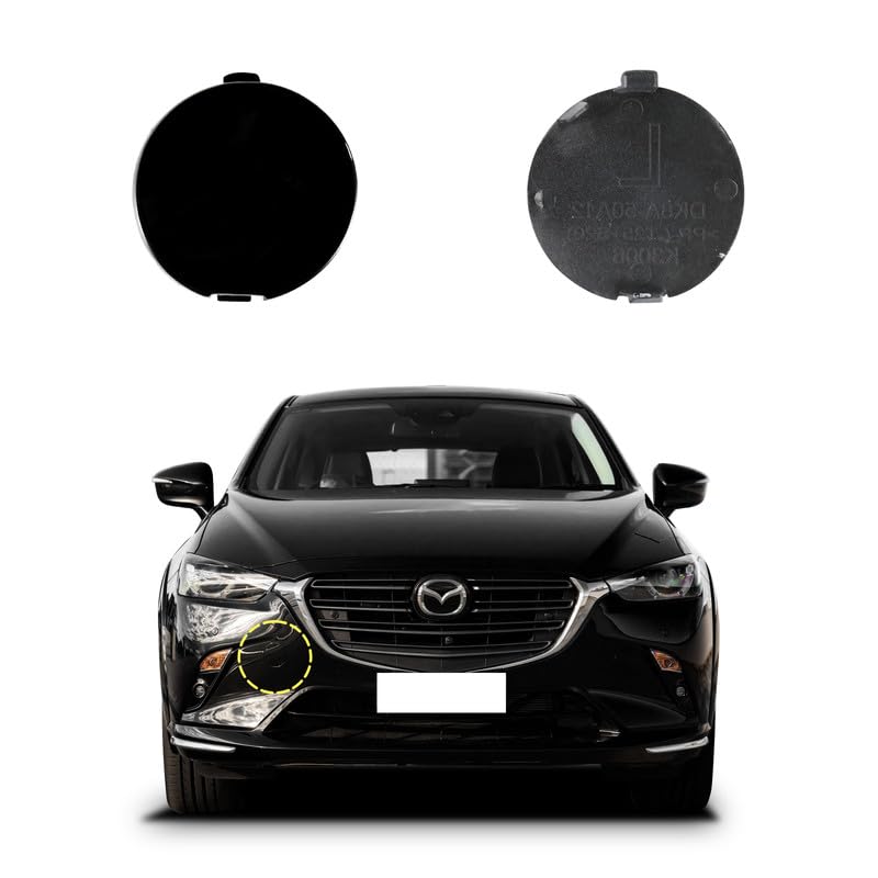 Capuchon De Protection Pour Barre De Remorquage Arrière Gauche Mazda 6 (2013-2018) - Référence GJR950EL1, Gris, Plastique - 13