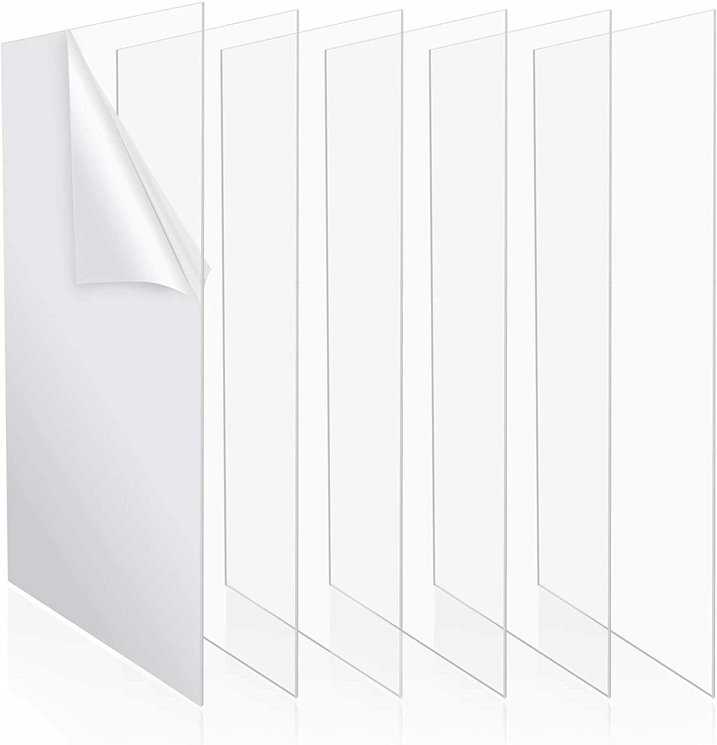Hosuer Clear Cut To Size Acrylic Sheet Plastic Sheet Perspex Sheet Laser Material 2Mm 700Mm X 300Mm