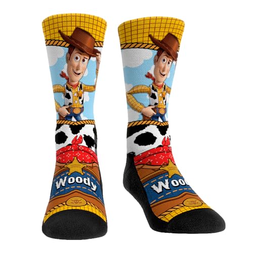 Toy Story Disney Pixar Premium Socks (US Alpha Large Regular Regular Woody - Showtime)