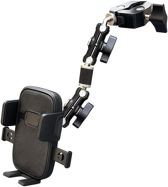 Truck Phone Mount for Hino 155 Class 3 Gasoline 2011–2025, Adjustable Arm Phone Mount for Truck Handlebar, Universal Car Truck Grab Handle Phone Mount for Truck, Pickup, SUV, Van