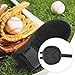 blloocod Baseball Hand Back Pad Protector - Shock Absorption Polyester Material, Elastic Band Fit for Batting Training, 5.51x5.31 Inch