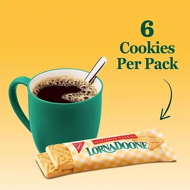 2 Pack Lorna Doone Shortbread Cookies 1.5 oz., 60 pk. Maker Explorador Private Label