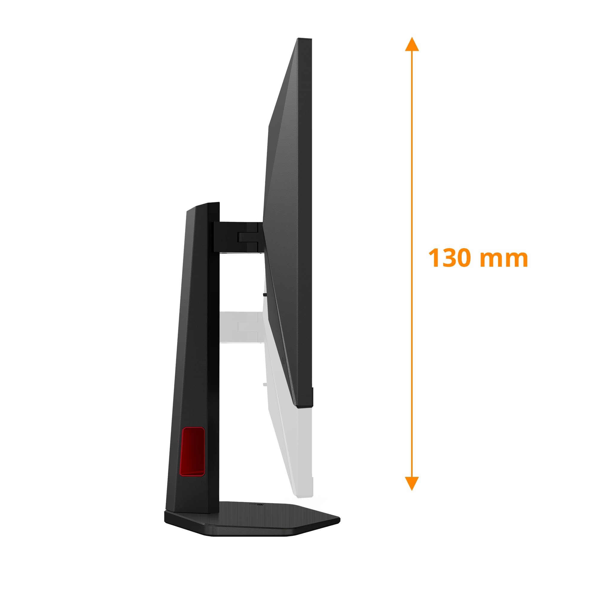 Moniteur AOC 27G4ZR 27 Pouces FHD 260 Hz, Dalle IPS Rapide, MPRT 0,3 ms, Adaptive Sync, HDR10, Compatible G-Sync, réglage en Hauteur, (1920 x 1080 HDMI, 2 x DP 2.0) Noir