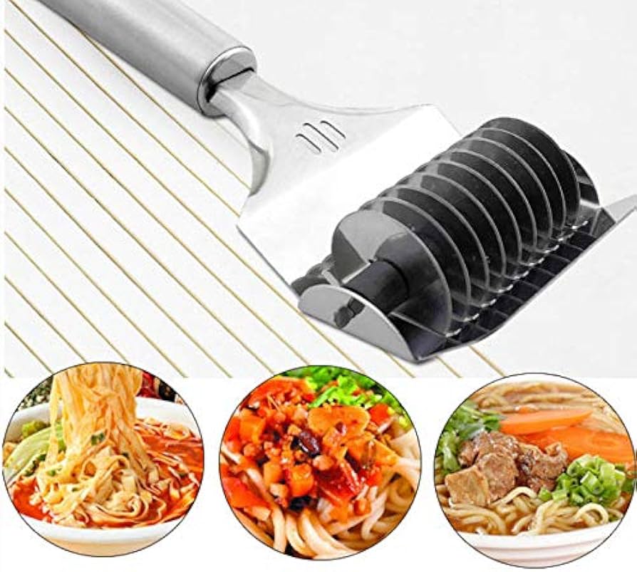 Amazon | めん切カッター 製麺機 麺機 ステンレス鋼 手動麺包丁