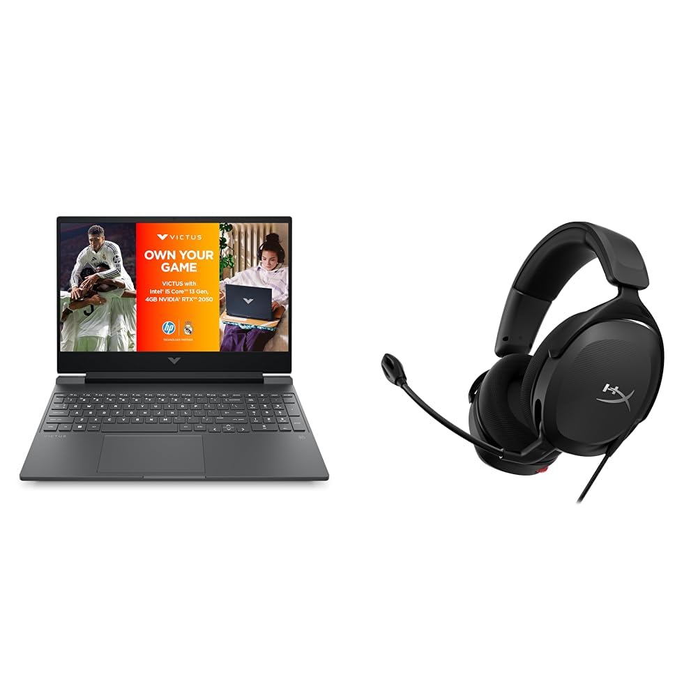 HP Victus Gaming Laptop (i5-13420H/RTX 2050/16GB, 512GB SSD) fb2703tx + HyperX Cloud Stinger 2 PC Gaming Wired Over-Ear Headset with Mic-image-17