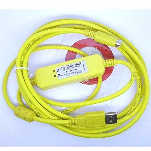 Yihaoel para Usbacab230 Usb-Dvp Cable Usb A Rs232 adaptador Plc Delta Dvp de Win7 Vista Xp