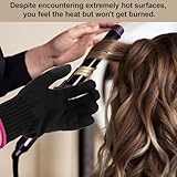 RENKE 2-piece professional insulated gloves - heat-resistant gloves suitable for hair styling - Image 5