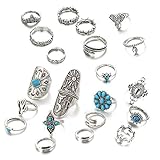 Trageeffekt: Jedes Design hat eine andere Größe. Schalten Sie es einfach auf die Stufe um, die Ihrem Finger entspricht. Sie können wählen, ob Sie mehrere, gestapelte oder einzelne Ringe tragen möchten. Sie können verschiedene Trageeffekte erzielen.