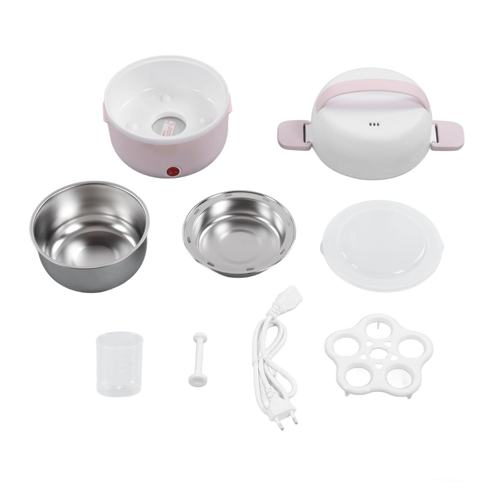 Bewinner 2 Strati Lunch Box Elettrico Riscaldatore Cibo Portatile Warmer