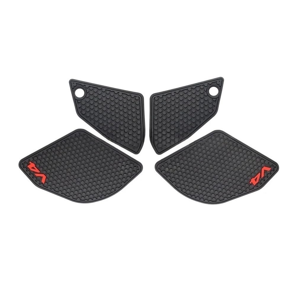 Protège autocollants antidérapants de réservoir moto avec grip latéral Panigale V4S