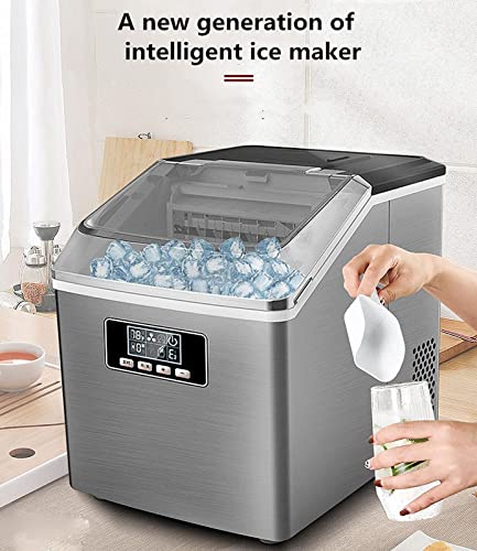 Máquina para fabricar cubitos de hielo portátil 25kg miniatura 5