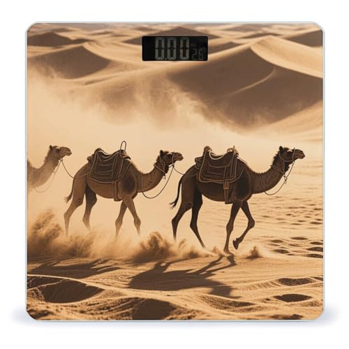 Báscula digital de baño Sand - Painting Camel