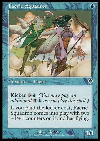 Magic The Gathering - Faerie Squadron - Invasion