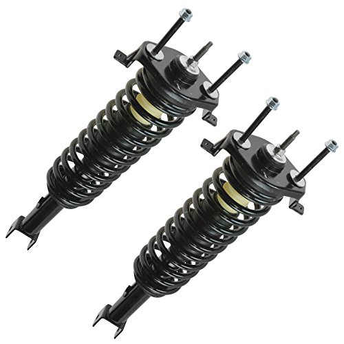 Image of TRQ Rear Strut and Spring Assembly Set 2 Piece | For 2001-2006 Chrysler Sebring