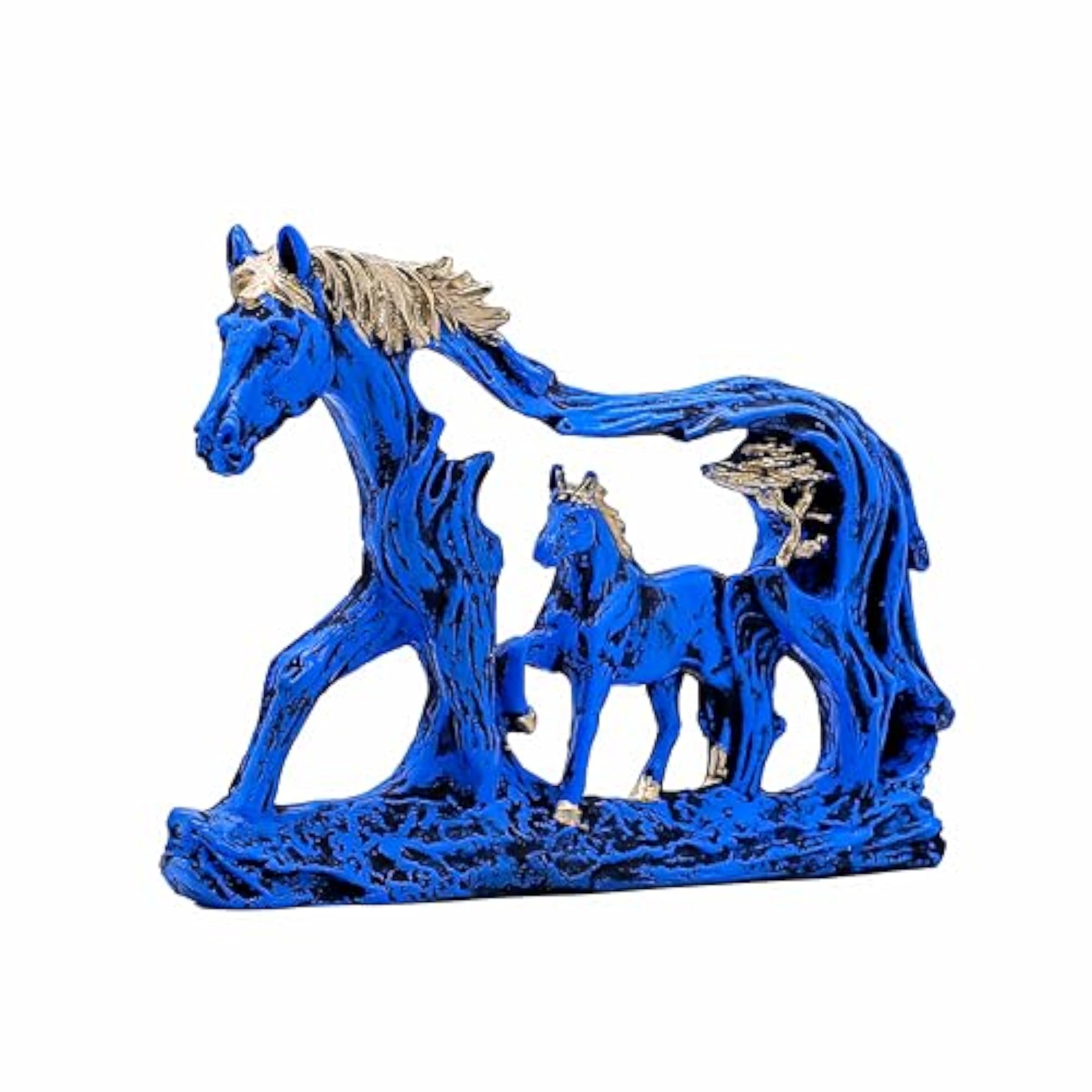 Handcrafted Horse Family Showpiece for Home Decor