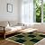 12x12in Square Interlocking Fluffy Flooring Tiles Mat,12PCS Anti-Slip Washable Fuzzy Soft Puzzle Foam Carpet Tiles,Split Joint Climbing Rug Mats(Color:Light Green + Dark Green)