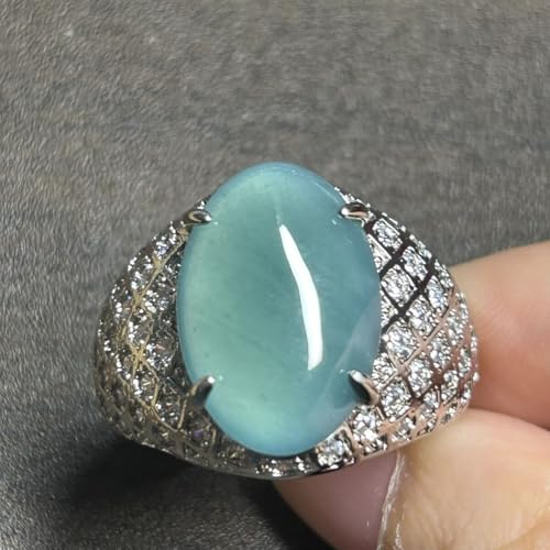 本翡翠指輪 リング 超巨大 無含浸 無着色 一点物 Natural Jadeite Ring Extra Large Untreated & Uncolored