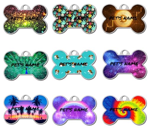 Sunflower Dog Tags for Pets Personalized Pet ID Tag with Any Name & Text Dog Custom Dog Name Tag Bone Dog ID Tag for Puppy Pet Dogs Furry Friend Sunflower Dog Tags for Pets Personalized Pet ID Tag with Any Name & Text Dog Custom Dog Name Tag Bone Dog ID Tag for Puppy Pet Dogs Furry Friend