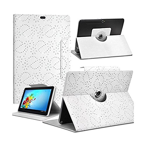 Seluxion – diamante universal S color blanco para Tablet Gigabyte Tegra Note 7 & # 34;