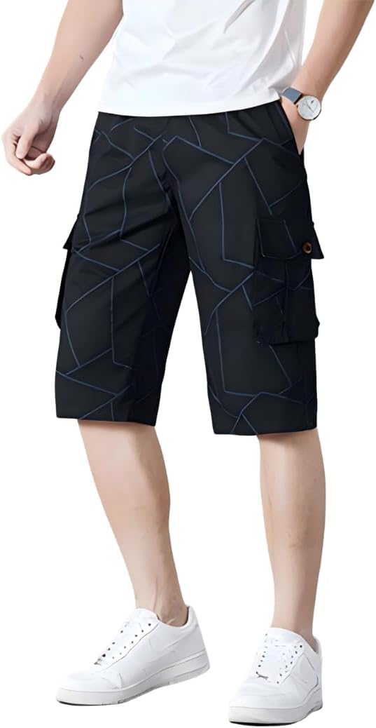 メンズ パンツ 夏服 ズボン クロップド