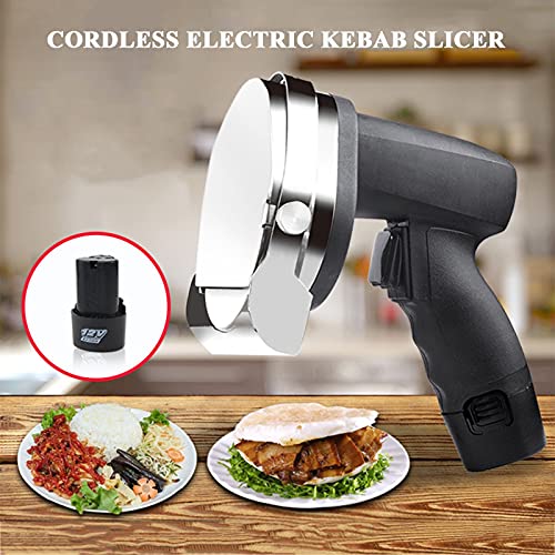 Cortadora Eléctrica Inalámbrica para Kebab 80W miniatura 2