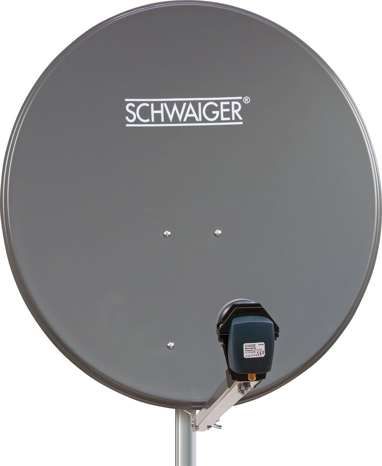 Schwaiger SPI2080 018 antenna per satellite Grigio