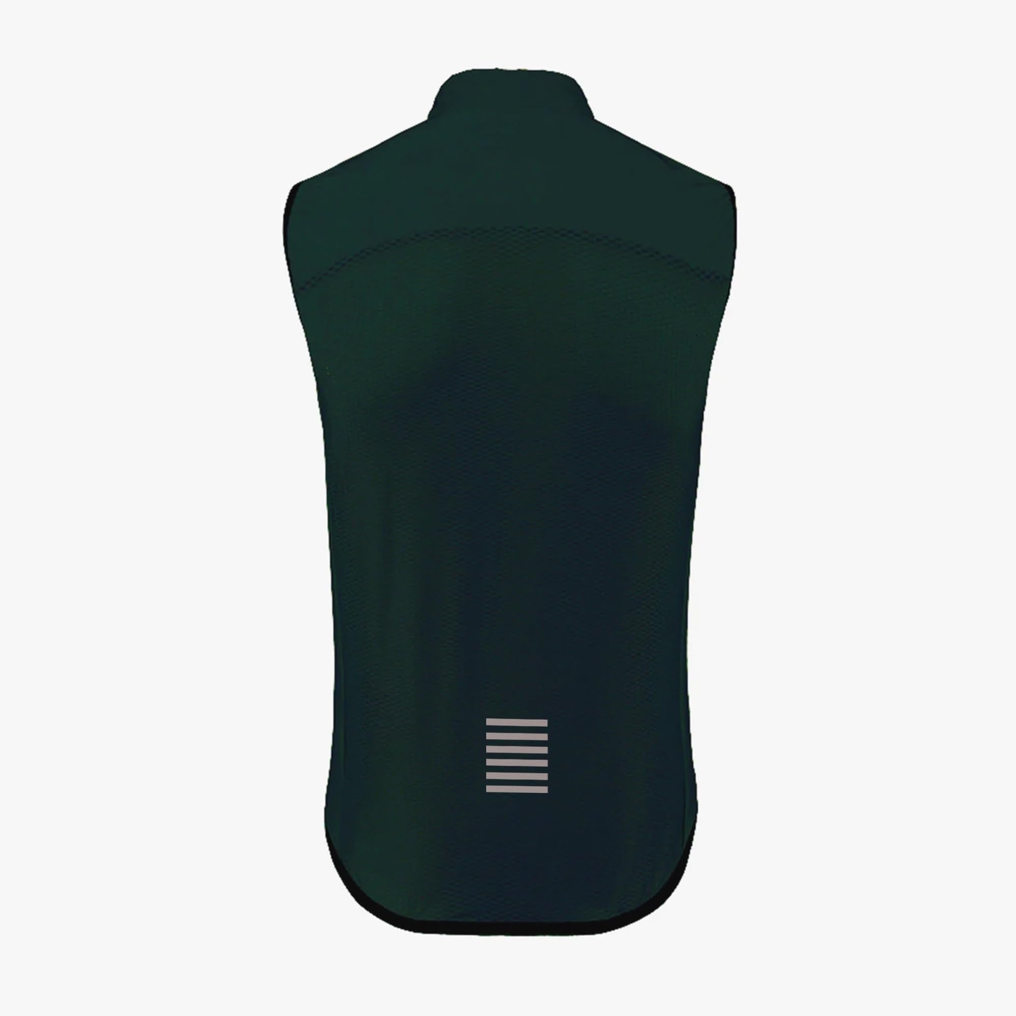 Gilet Ciclismo Uomo Gilet da Ciclismo Estivo da Uomo Antivento Impermeabile da Ciclismo Senza Maniche Gilet da Bici Abbigliamento da Ciclismo Ultraleggero(Black,EU-M)