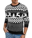 pull noel homme moche Pull de Noël Doux pour Homme : Sa coupe bien ajustée met en valeur la silhouette sans être trop serrée ni trop ample. Agréable à porter, il offre une allure soignée et dynamique, parfaite pour la saison hivernale.