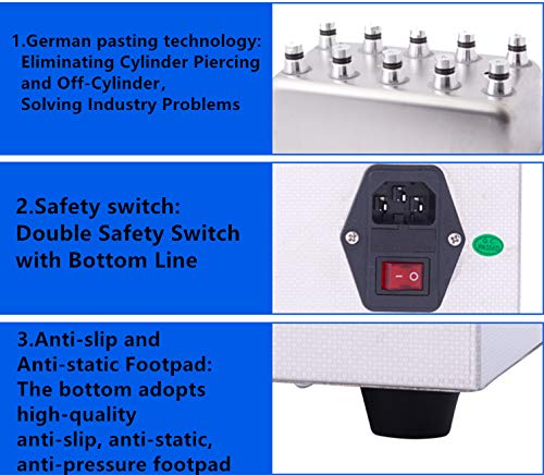CGOLDENWALL Limpiador ultrasónico digital pequeño con temporizador digital, relojes, joyas, gafas, dentaduras postizas, generador de limpieza, máquina de limpieza de laboratorio, limpiador de equipos