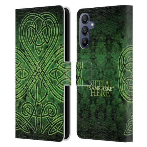 Coque en cuir à portefeuille Galaxy A15, la protection intégrale avec votre prénom gravé